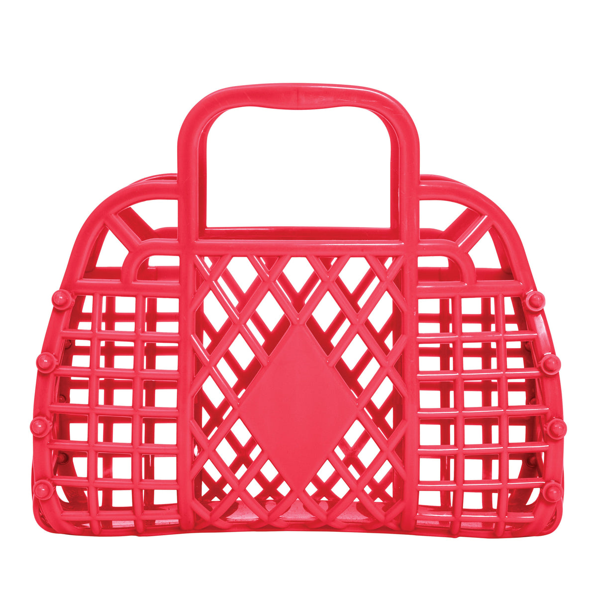 Retro Basket Coral | Mini