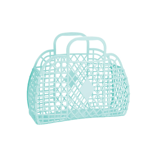 Retro Basket Seafoam | Small