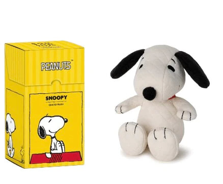 Snoopy Quilted Jersey Cream in giftbox | 17 cm