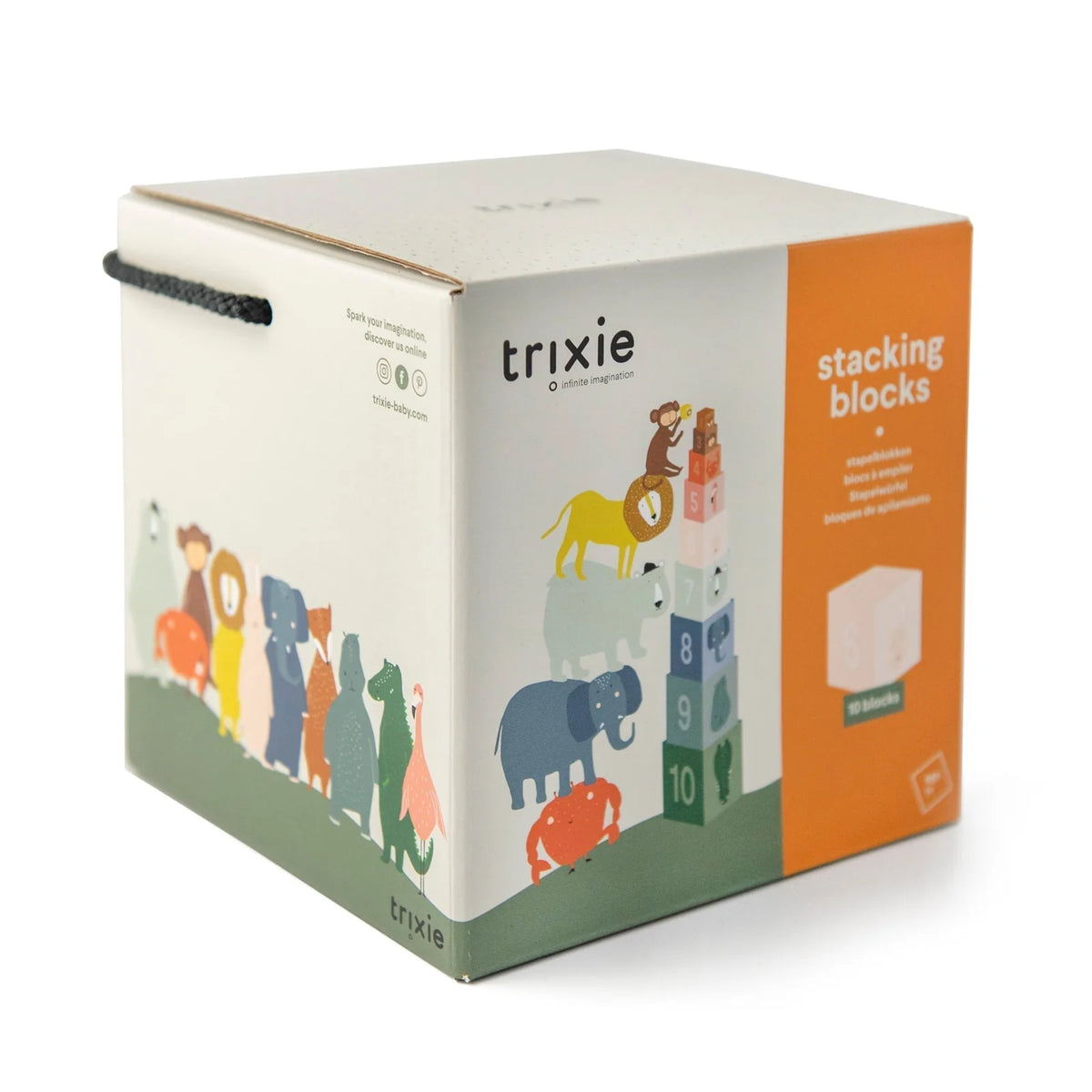 Trixie Stacking Blocks | Animals