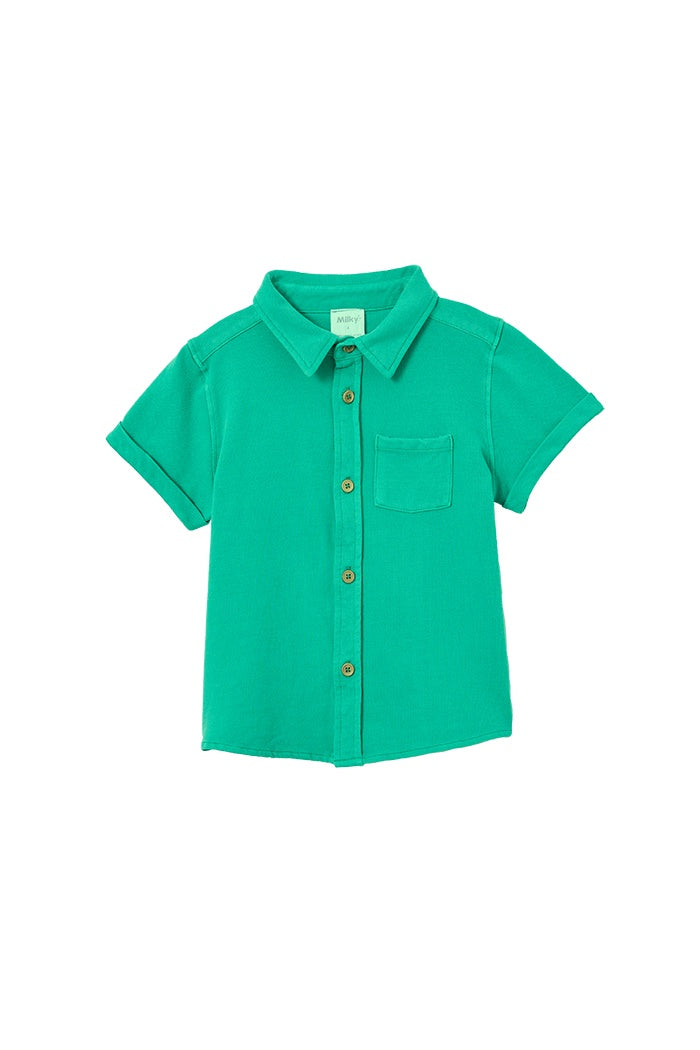 Apple Green Pique Shirt