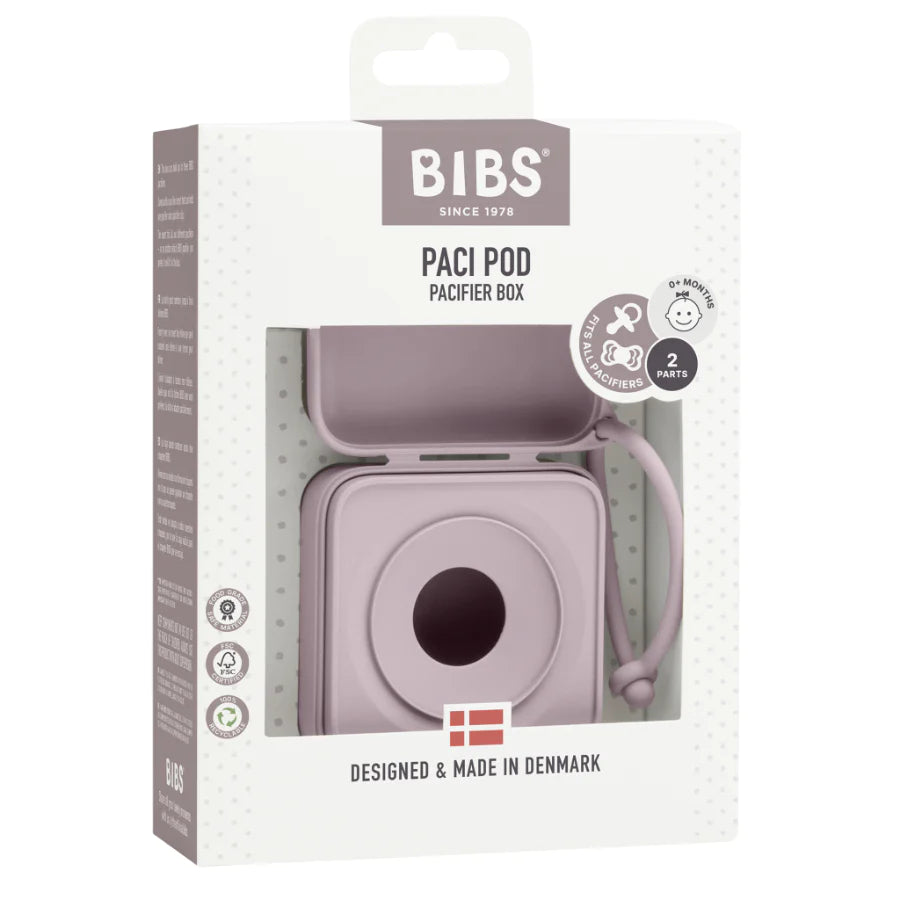 BIBS Pacifier Box | Dusky Lilac