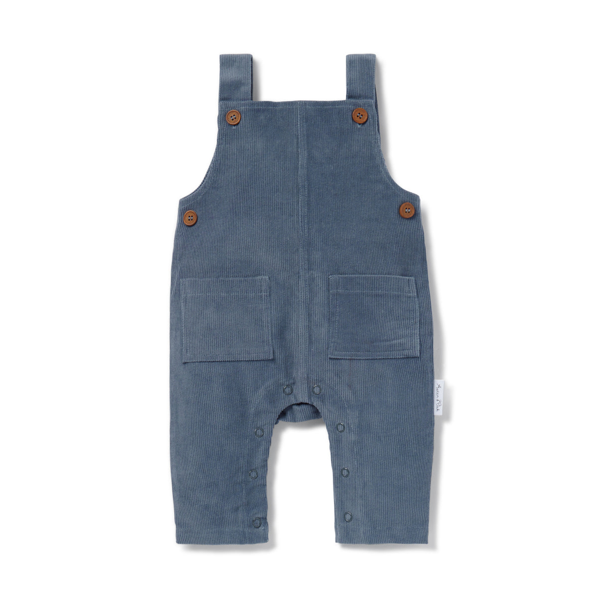 Navy Cord Overalls
