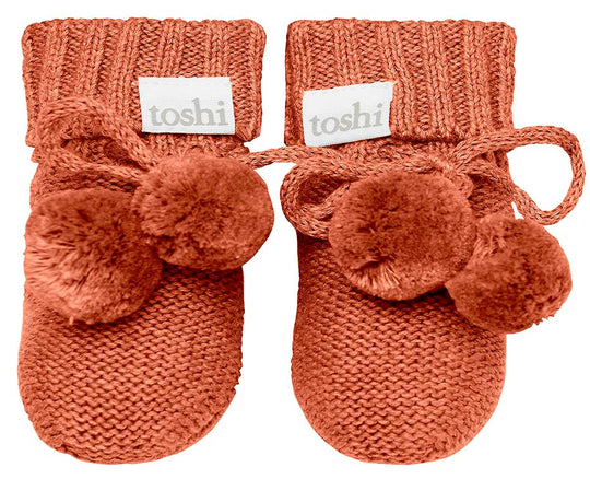 Toshi Organic Booties - Marley | Saffron