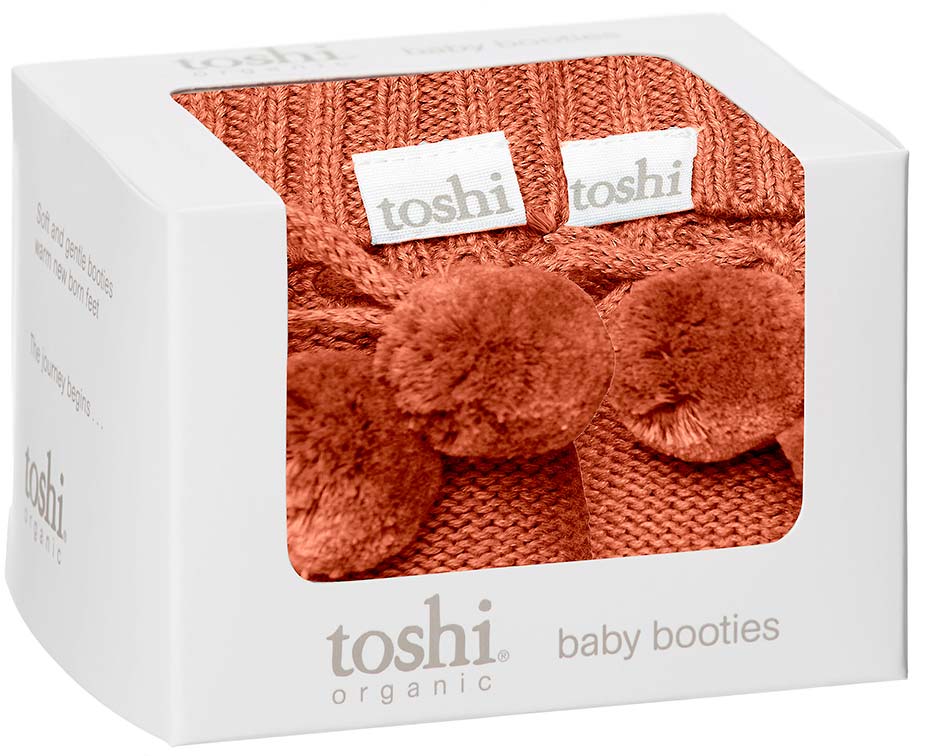 Toshi Organic Booties - Marley | Saffron