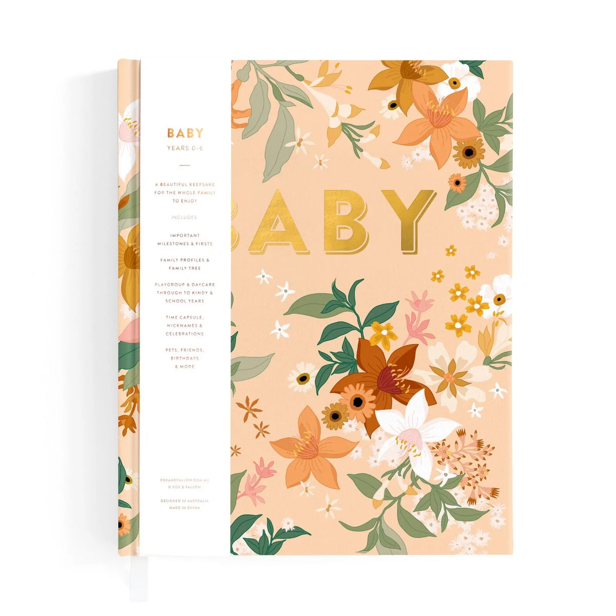 Baby Book | Floral