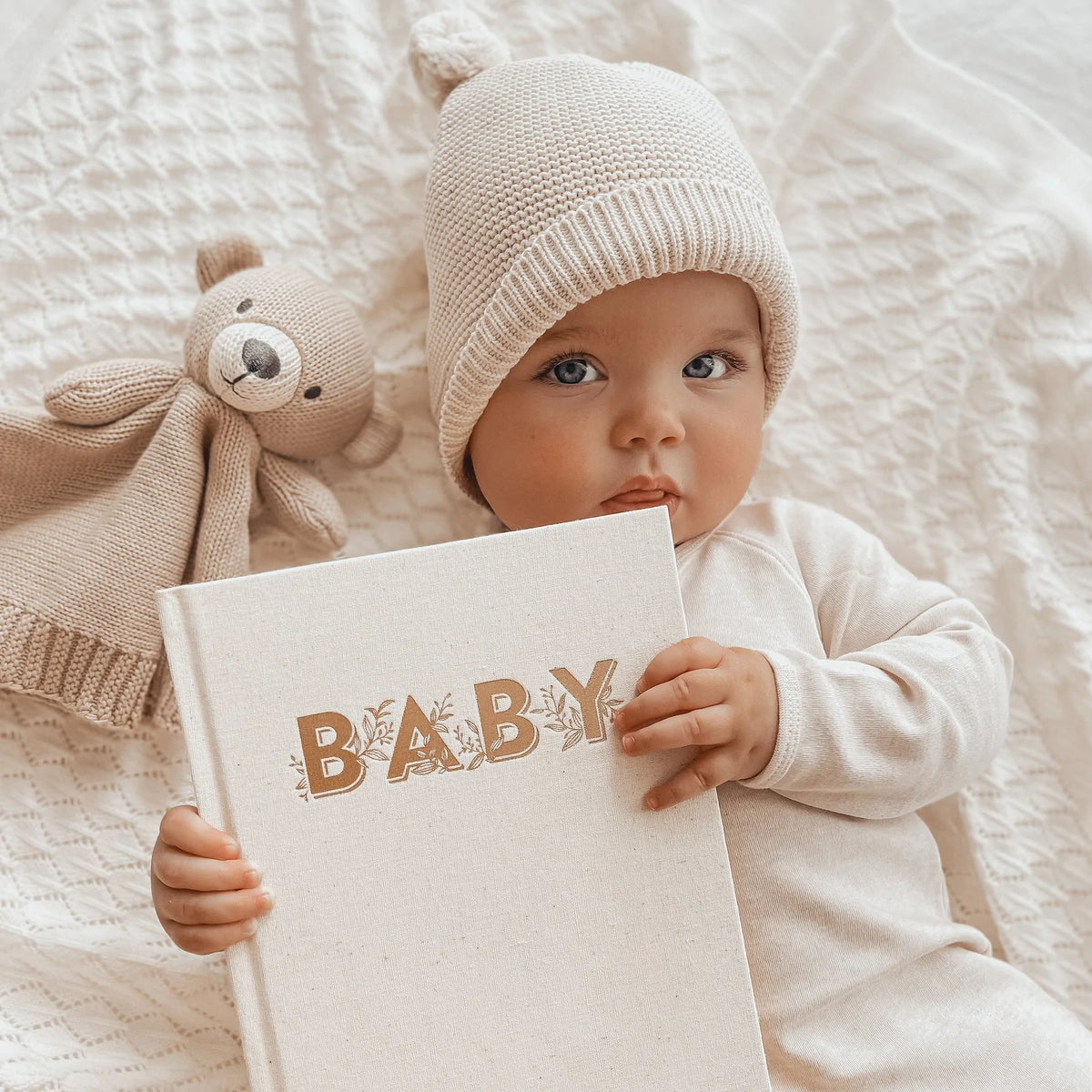 Mini Baby Book | Oatmeal