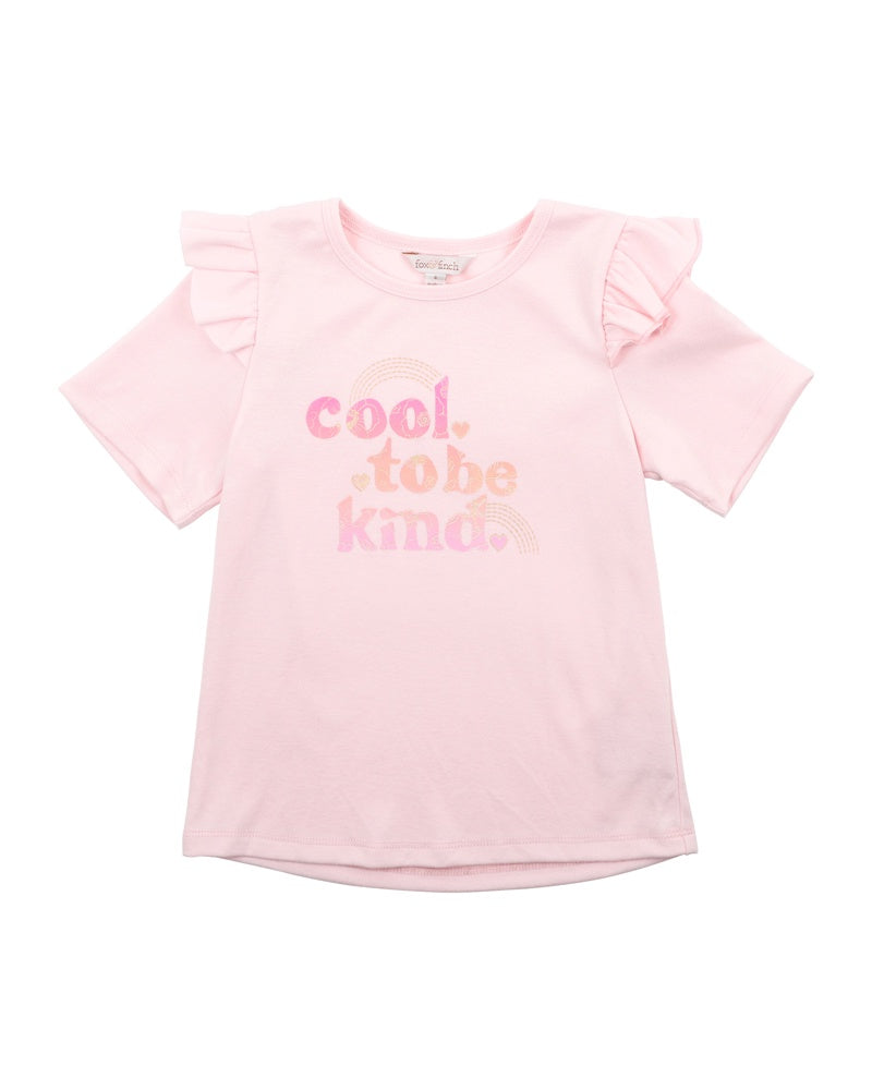 Cool to be Kind Frill Tee | 3-7