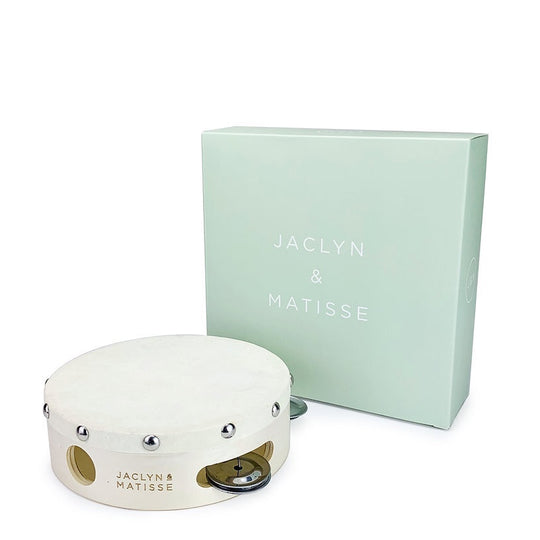 Jaclyn & Matisse | Wooden Tambourine Drum