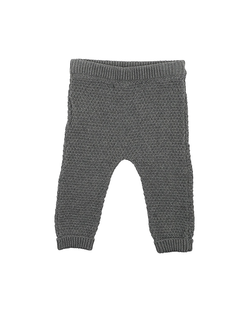Charcoal Sand Stitch Pants
