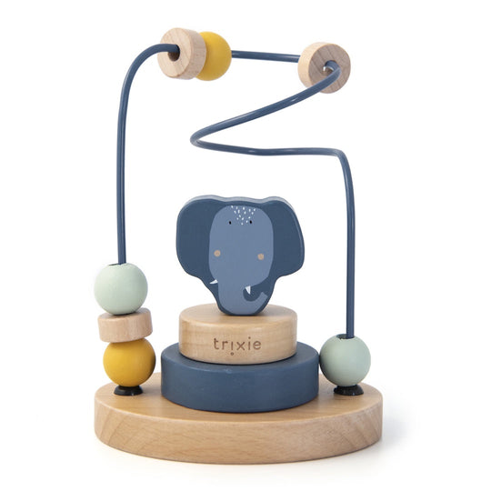 Trixie Wooden Beads Maze | Mrs. Elephant