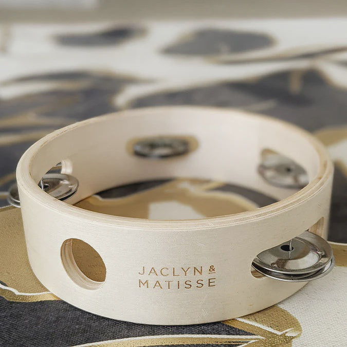 Jaclyn &amp; Matisse | Wooden Tambourine