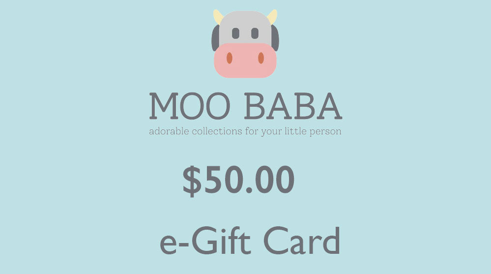 Moo Baba e-Gift Card $50