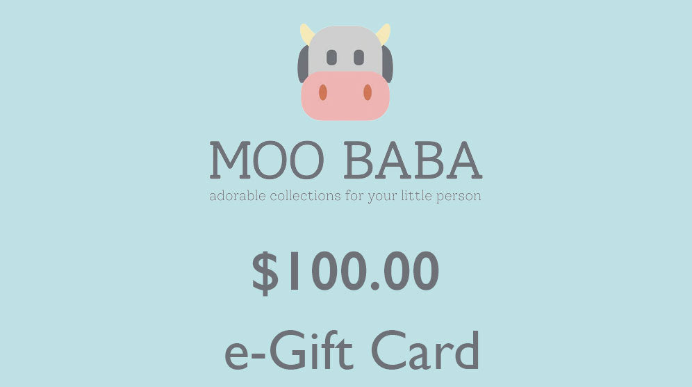 Moo Baba e-Gift Card $100