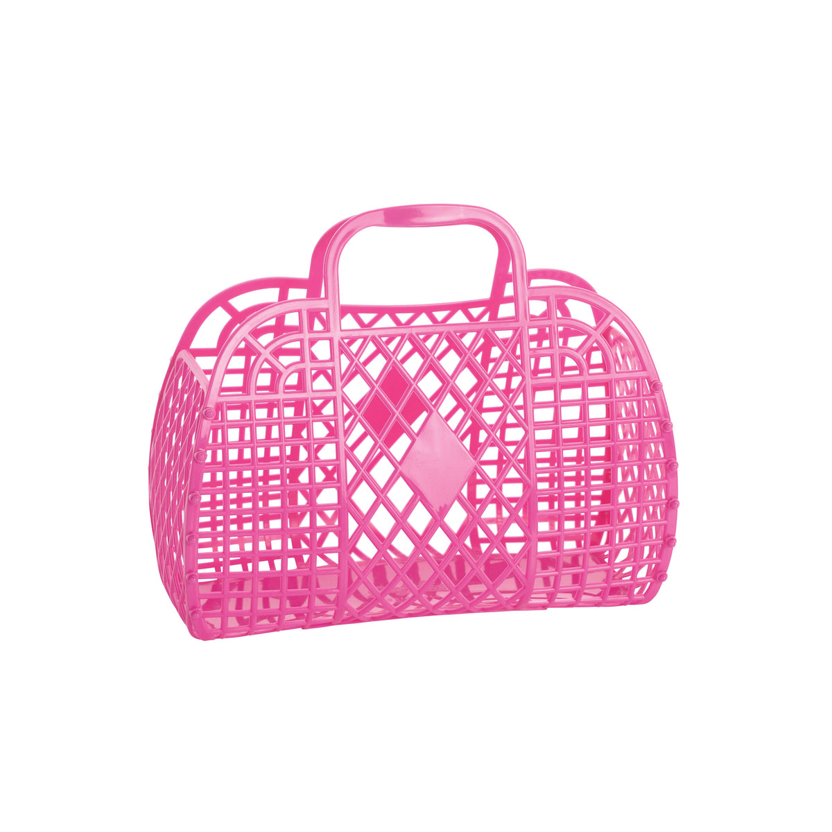 Retro Basket Berry Pink | Small