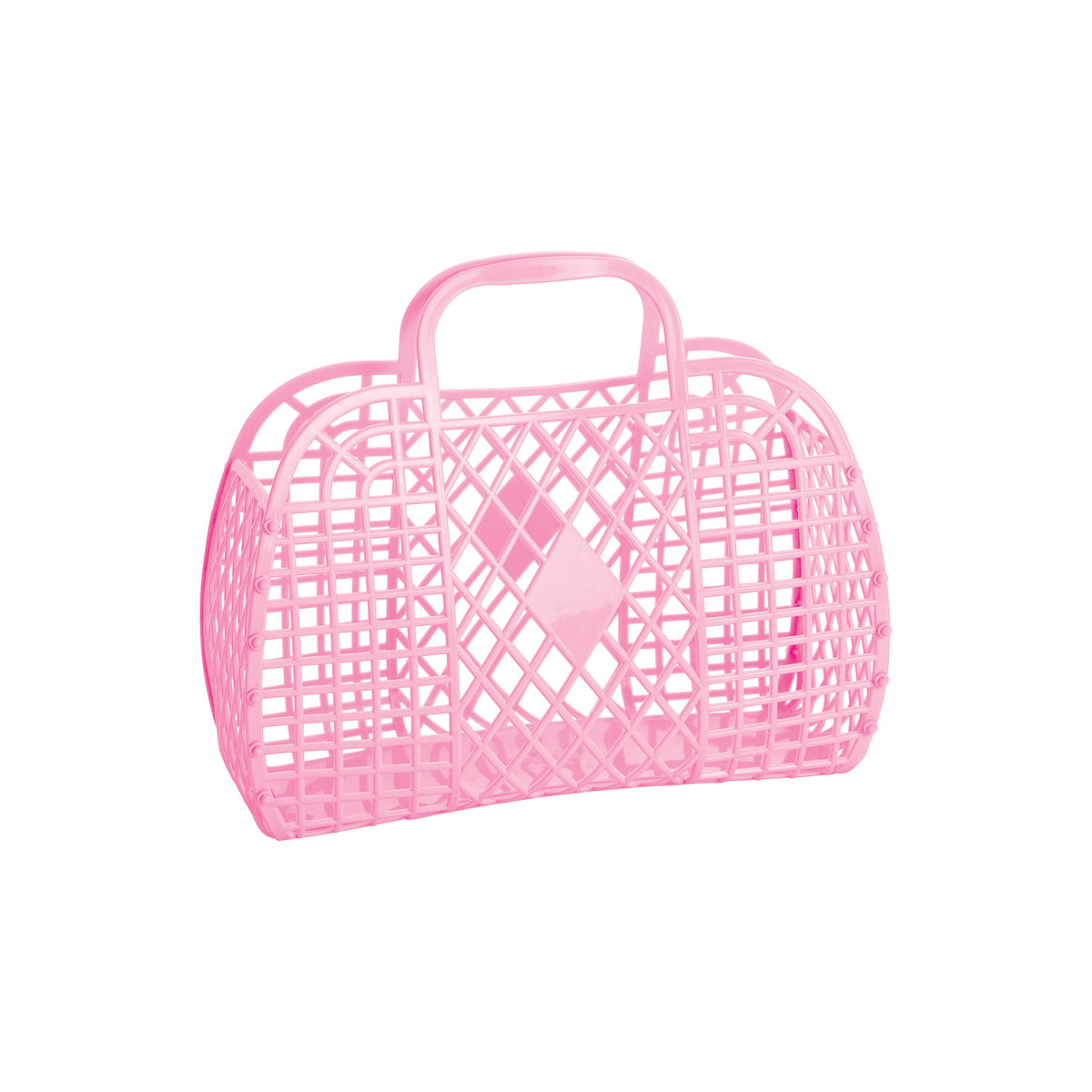 Retro Basket Bubblegum Pink | Small